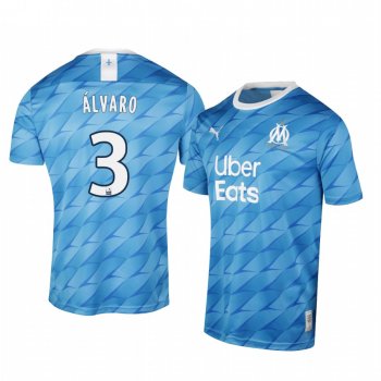 Olympique de Marseille álvaro Men's Away Jersey 19-20