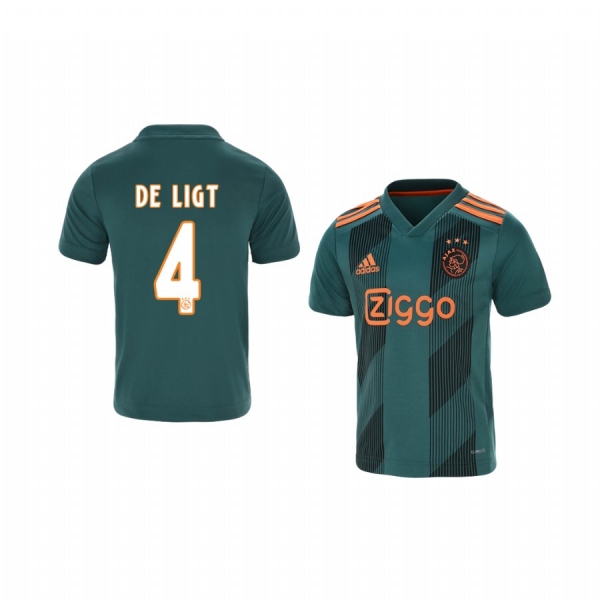 Youth Ajax Matthijs de Ligt 19-20 Away Jersey