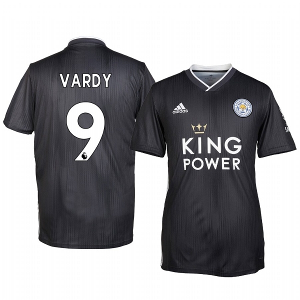 Jamie Vardy Leicester City Third Men's Short Sleeve Jersey 19-20