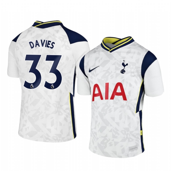 Defender Tottenham Hotspur Ben Davies Men's Home Jersey 2020-21