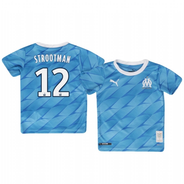 Youth Olympique de Marseille Kevin Strootman Away Jersey 19-20