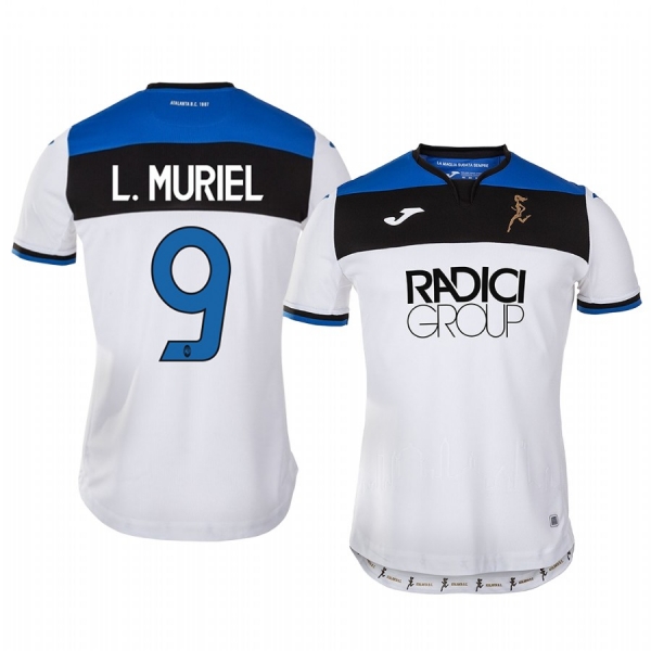 Luis Muriel Atalanta 19-20 Away Short Sleeve Jersey