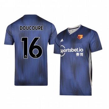 Abdoulaye Doucoure Watford Away Men's Short Sleeve Jersey 19-20