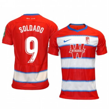 Roberto Soldado Granada CF Home Men's Jersey 19-20