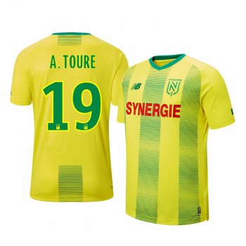 Nantes Abdoulaye Touré Home Men's Jersey 19-20