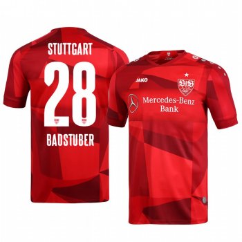 VfB Stuttgart Holger Badstuber Men's 19-20 Away Replica Short Sleeve Jersey