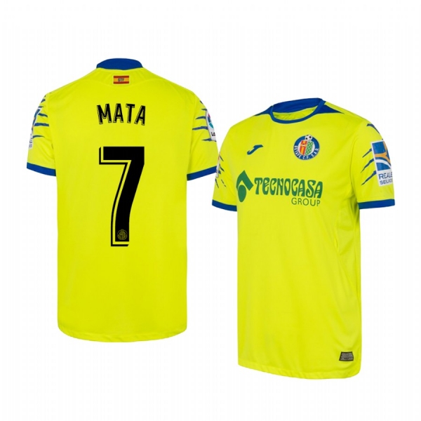 Getafe Jaime Mata Men's 19-20 Third Replica Short Sleeve Jersey