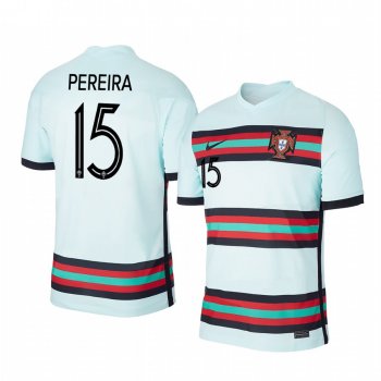 Ricardo Pereira Portugal 2020 White Away Men's Short Sleeve Jersey