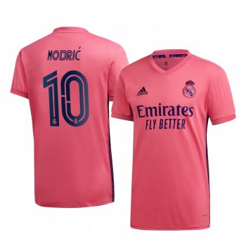 Luka Modrić Real Madrid 2020-21 Away Men's Pink Short Sleeve Jersey