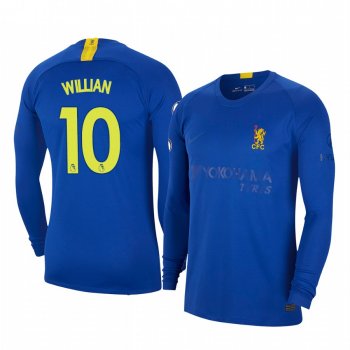 Willian Chelsea 19-20 Blue Fourth Replica Jersey Men's