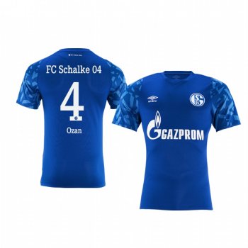 Defender Schalke 04 Ozan Kabak Men's Home Jersey 19-20