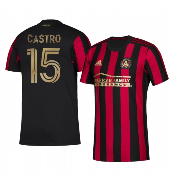 Atlanta United Manuel Castro Men's Red Replica Official Jersey 2020