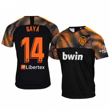 Valencia José Luis Gayà Away Short Sleeve Jersey 19-20