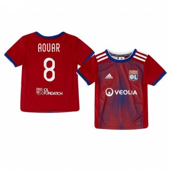 Youth Olympique Lyonnais Houssem Aouar Jersey Alternate Third 19-20