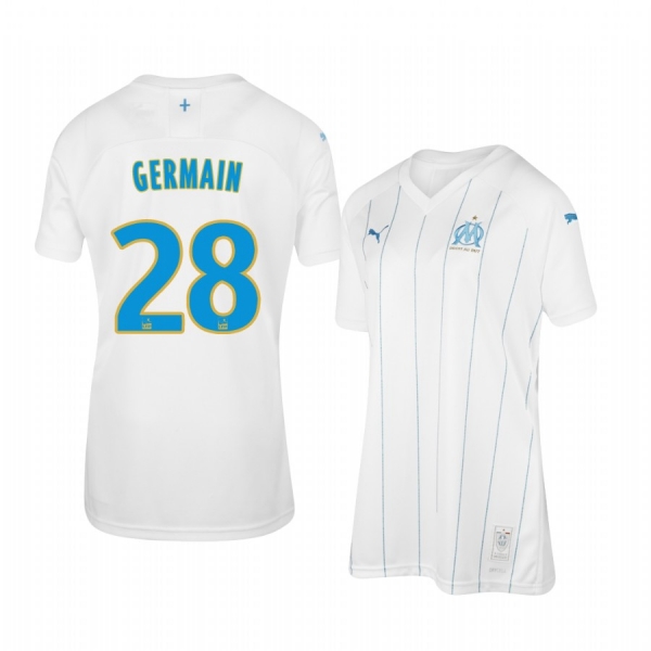 Women's Olympique de Marseille Valère Germain Home Jersey 19-20