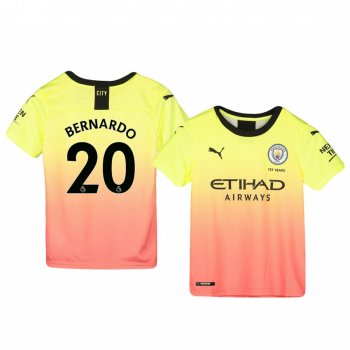 Youth Manchester City Bernardo Silva Jersey Alternate Third 19-20