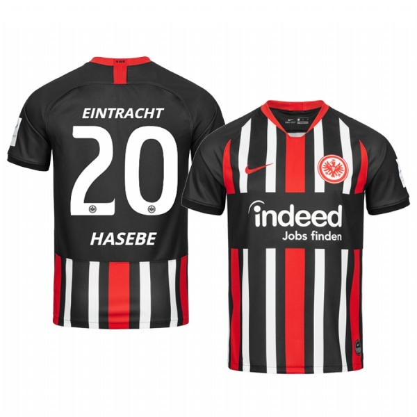 Men's Eintracht Frankfurt Makoto Hasebe Home Jersey 19-20