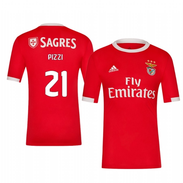 Men's Benfica Pizzi Home Jersey 19-20