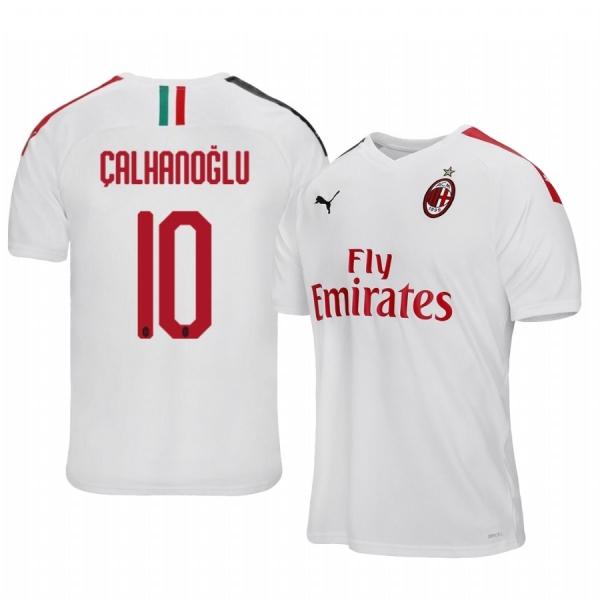 Hakan Calhanoglu AC Milan 19-20 Away Short Sleeve Jersey