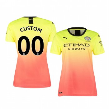 Manchester City Custom Women's Jersey Alternate Third 19-20