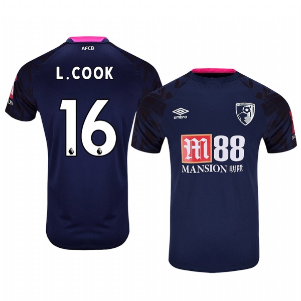 Lewis Cook AFC Bournemouth Away Men's Short Sleeve Jersey 19-20