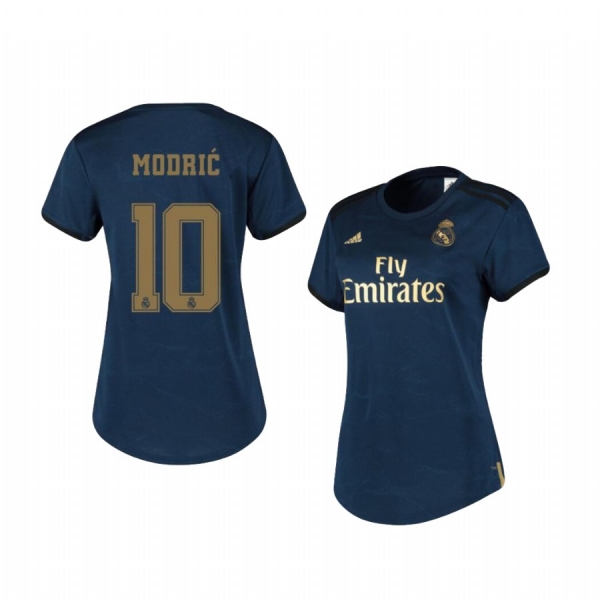 Women's Real Madrid Luka Modric Away Road Jersey 19-20