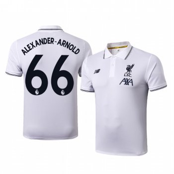 Trent Alexander-Arnold Liverpool Men's White Leisure Classic Polo