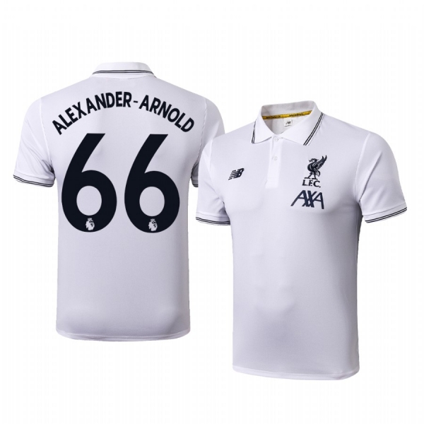 Trent Alexander-Arnold Liverpool Men's White Leisure Classic Polo