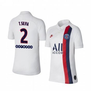 Youth Paris Saint-Germain Thiago Silva Jersey Alternate Third 19-20