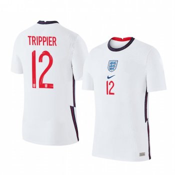 Kieran Trippier England 2020 White Home Men's Short Sleeve Jersey