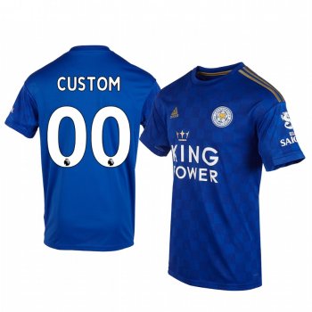 Custom Leicester City Men's Home Jersey 19-20