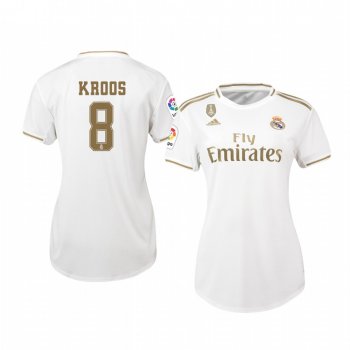 Women's Toni Kroos Real Madrid 19-20 Home Jersey