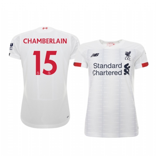 Women's Alex Oxlade-Chamberlain Liverpool Away Short Sleeve Jersey 19-20