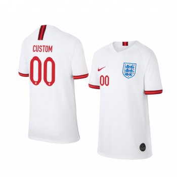 Youth 2019 World Cup England Custom Youth Home FIFA Jersey