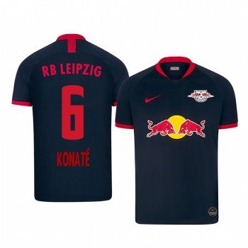 RB Leipzig Ibrahima Konaté Black Away Jersey 19-20 Men's