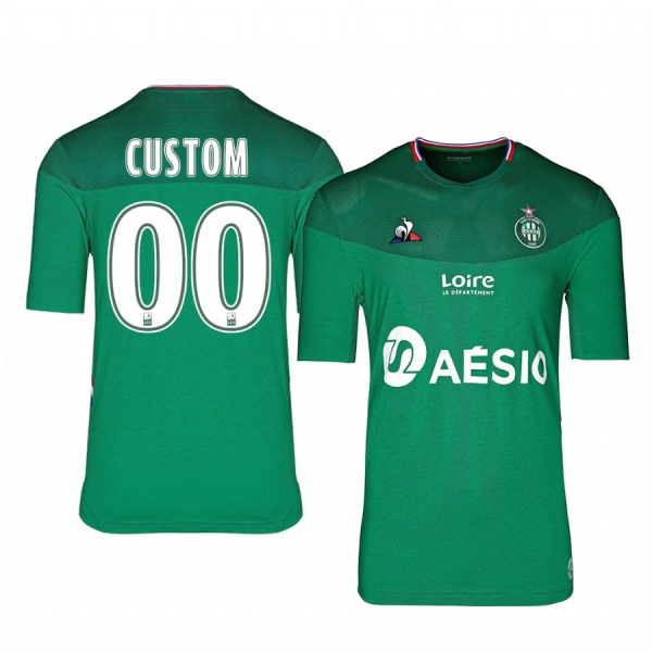 AS Saint-Etienne Custom Home Men's Jersey 19-20