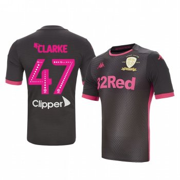 Jack Clarke Leeds United Away Black 100 Year Crest Jersey