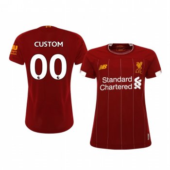 Custom Liverpool Women's Home Jersey 19-20