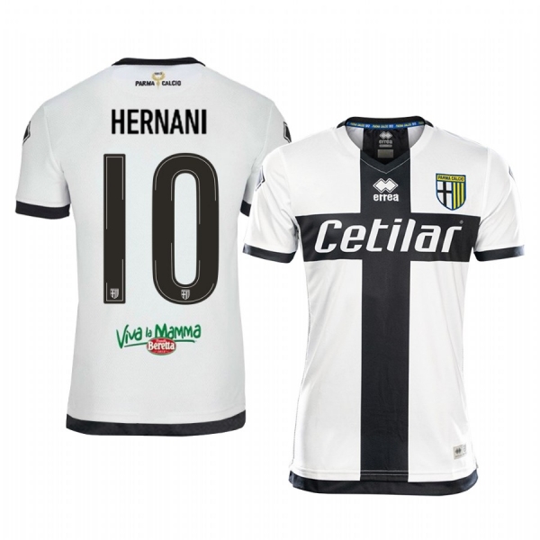 Men's Hernani Parma Calcio 1913 19-20 Home Jersey