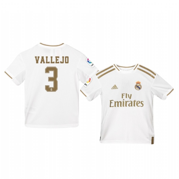 Youth Jesus Vallejo Real Madrid Home Jersey 19-20