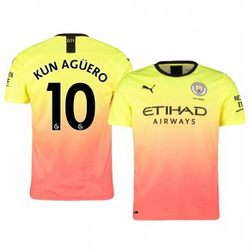 Manchester City Sergio Agüero Men's Jersey Alternate Third 19-20