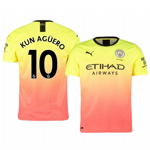 Manchester City Sergio Agüero Men's Jersey Alternate Third 19-20