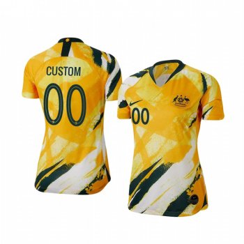 2019 World Cup Australia Custom Women's Home FIFA Jersey