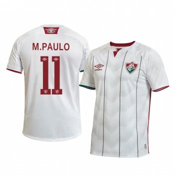 Fluminense Marcos Paulo 2020 Away Men's White Short Sleeve Jersey