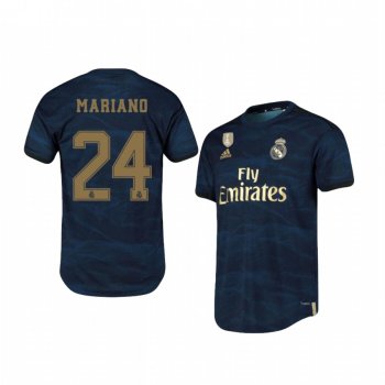 Mariano Real Madrid 19-20 Away Men's Navy Official Short Sleeve Jersey