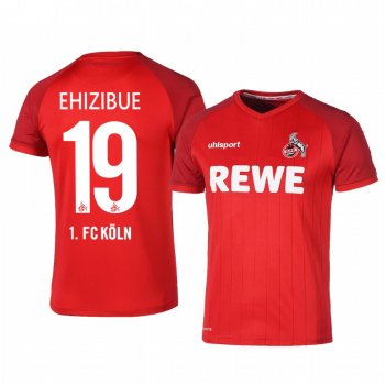 1. FC Koln Kingsley Ehizibue 19-20 Away Men's Red Short Sleeve Jersey