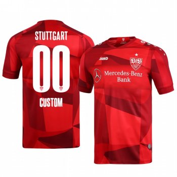 VfB Stuttgart Custom Men's 19-20 Away Replica Short Sleeve Jersey