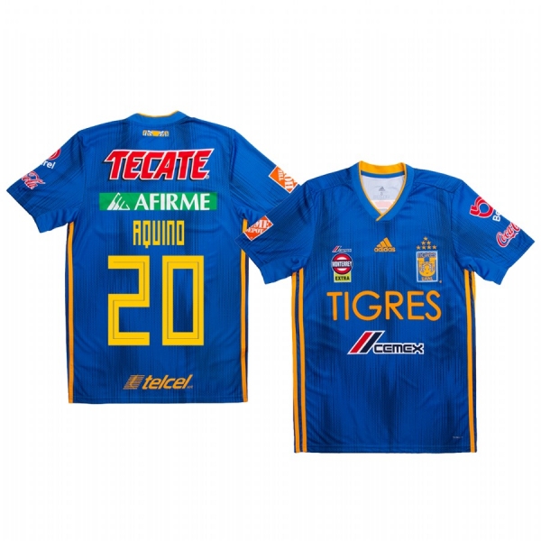 Tigres UANL Javier Aquino 19-20 Away Jersey Men's