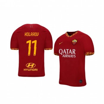 Men's Aleksandar Kolarov AS Roma 19-20 Home Jersey