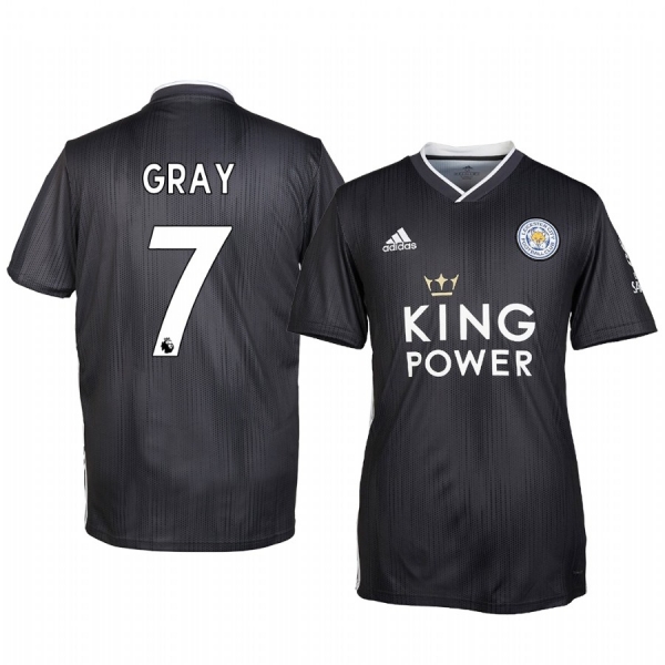 Demarai Gray Leicester City Third Men's Short Sleeve Jersey 19-20